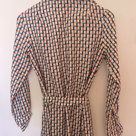 LANVIN vintage belted button up dress - Picture 3 of 6